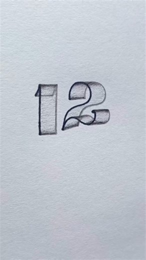 HR Arts on Instagram: "How to illusion 3d numbers @hr_arts17 . . #drawing #illusion #design #arts #sketch #hr_arts17"