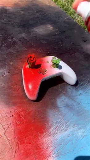 I customized a Esports themed controller for one of my followers💛 Comment & SHARE if you want me to do your controller #fyp #foryou #xbox @jacobfynn7