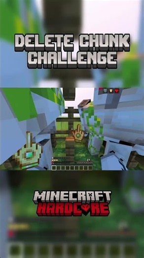 it's not that deep 🗺️ #Minecraft #MinecraftChallenge #DeleteChunk #Gaming