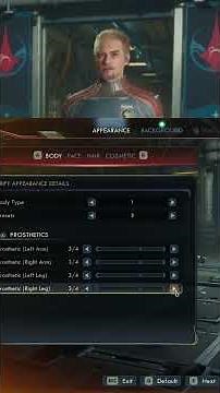 Outer Worlds 2 Creating Animatronic Alien: Skills, Traits, And Commander! #shorts