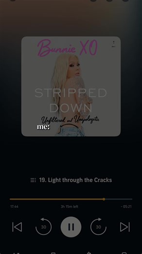 Experiencing trauma in real time while listening to this masterpiece and it’s somehow breaking me more and healing me all at the same time 😭💔✨ #mentalhealthmatters #strippeddown #bunniexo #traumahealing #fyp