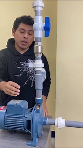 6.3M views · 28K reactions | Partes en la instalación hidráulica de una bomba de agua junto al sensor de presión y manómetro para un sistema de PRESIÓN CONSTANTE. Accede al contenido completo  https://electrotec.pe/tienda/paquete-cursos-online | Electrotec | Facebook