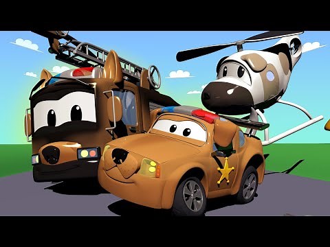 Especial Dia dos Filhotes: Hella cai no rio - Cidade do Carro! Desenho animado de carros