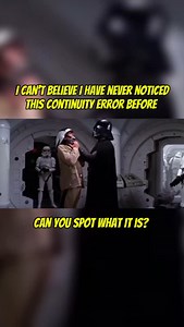 8.4K views · 171 reactions | Can you spot the continuity error in this scene from Star Wars episode IV A New Hope? From armor changing mid scene, hands saving himself to opening and closing of legs, see if you can spot them all #starwars #starwarsfan #disney #disneyplus #nerd #starwarsnerd #trivia #starwarstrivia #empire #vader #darthvader #starwarsuk #continuityerror #blooper #bloopers | Happy in Hyperspace | Facebook