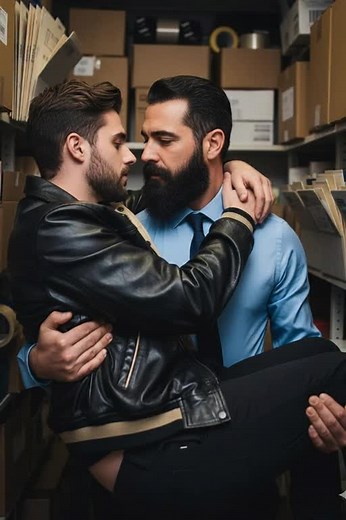 Hamid & Hassan - gay Arabian men #lgbt🌈 #kiss #inlove #arab #bros
