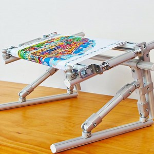 The Latest Model in 2026 ,adjustable Aluminum Embroidery Stand: 15-45cm Height, Cross Stitch Frame,table/sofa - Etsy