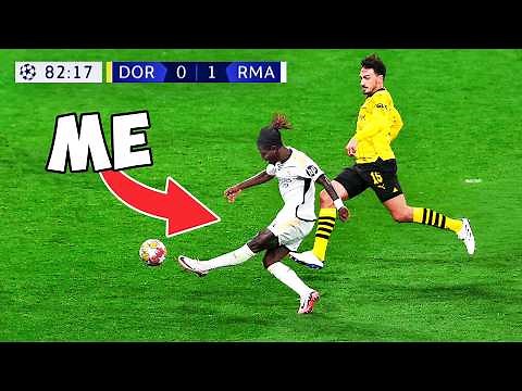 I Played In A Champions League Football Match & Scored