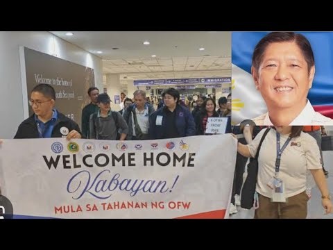 Good JOB PBBM? 442 OFWs from UAE DUMATING Sakay "GOVT ASSISTED FLIGHT".