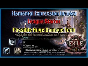 (POE 2) Inquisitor League Start Plan - Elemental Expression Ice Strike Cast on Crit