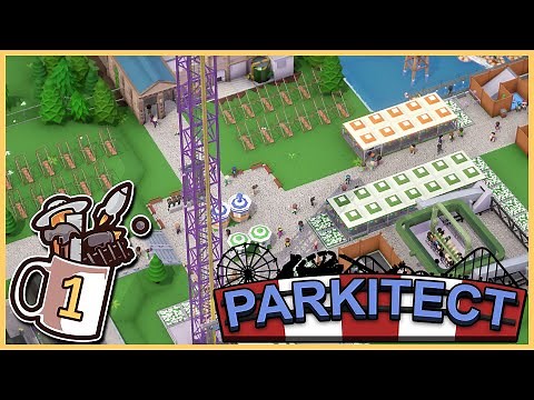 Let's Build a Theme Park! | Parkitect #1