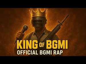 Bgmi Rap Song | King Of BGMI | New Rap song 2025