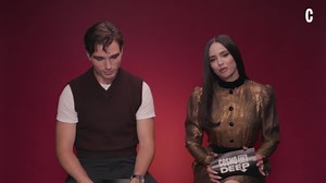Sofia Carson & Corey Mylchreest Reveal Lies They Told to Book Roles | Cosmo Goes Deep | Cosmopolitan