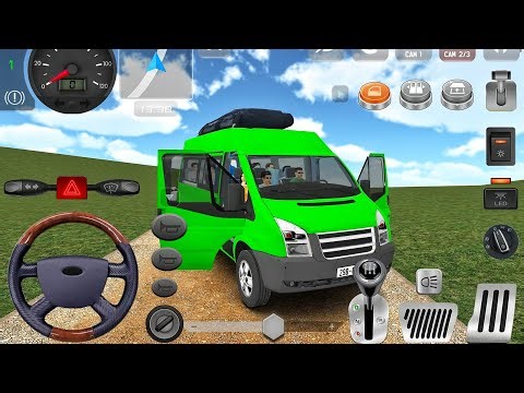 New Minibus Simulator 2026 - Dangerous Roads MiniBus Driving Simulator - Bus Game Android Gameplay