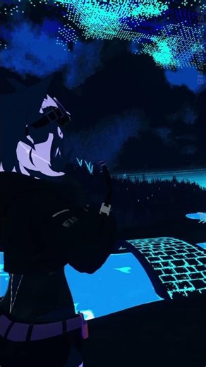 what does thiiis button do 👀🤍💜 #vrchat #vrc