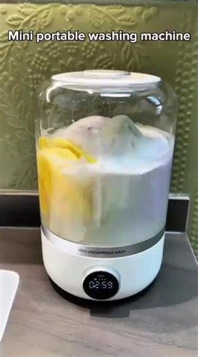 Mini Portable Washing Machine for Travel 🧺