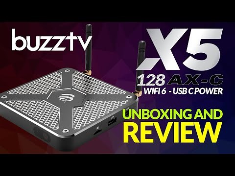 Buzztv X5 128 AX-C | Unboxing and Review