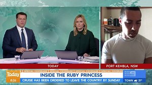 57K views · 64 reactions | Crew members of the Ruby Princess have revealed the terrifying reality of isolation aboard the coronavirus-stricken ship. #9Today | TODAY | Facebook