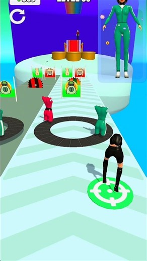 🤩😱 Build A Queen Super Squid Game Dress 👗 Challenge gameplay 🎮‼️ #gameplay #games #shorts