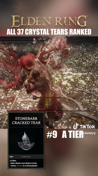 Ranking All 37 Crystal Tears in Elden Ring