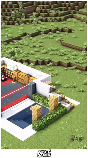 NextGamer on Instagram: "🏙️ Minecraft Modern House With Sleek Architecture and Cozy Contemporary Vibes ✨ 🏙️ 🏙️✨ Build a stylish modern house using concrete, glass, and clean geometric lines. Add open interiors, large windows, soft lighting, and minimal decor to create a luxurious yet cozy home perfect for creative or survival worlds. 🏡💡 #MinecraftModernHouse #ModernBuild #CozyMinecraft #CreativeStructures #LuxuryDesign"