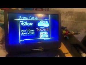 Pooh’s heffalump movie DVD menu walkthrough￼