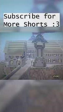 Exploring Old Minecraft Minigame Map With VHS Shaders #minecraft #vhs #gaming #minecraftshorts