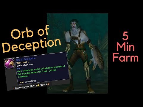 5 minute WoW Gold farm - Orb of Deception (Chests)