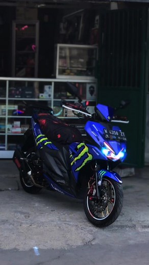 pesona aerox 125 #aeroxmodifikasi #yamaha #biled #matrix #tren #fyp