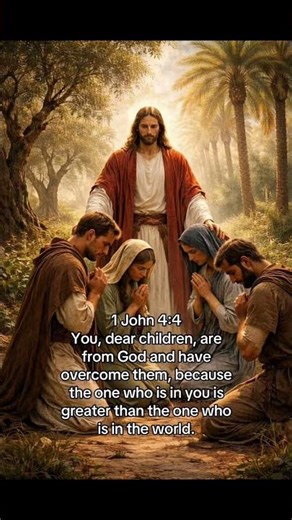 1 John 4:4 #jesusislord