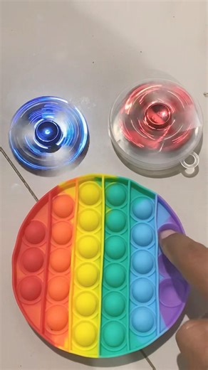 Kineticsand Popit Fidget #satisfying #kineticsand #spinner #machine #popit #shorts
