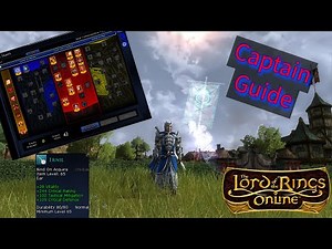 Captain Guide Level 65 Cap. Legendary Servers. LOTRO 2025