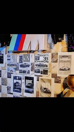 🚗 Amazing DIY Car Poster Wall Decoration | Handmade Room Makeover with Car Posters