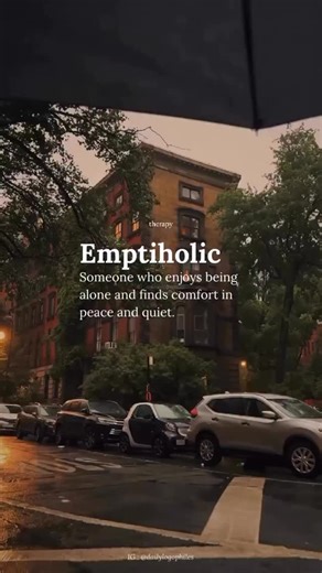 Daily Logophilia | New Words on Instagram: "Emptiholic (pronounced emp-tee-HOL-ik, IPA: /ˌɛmptiˈhɒlɪk/) is a modern, invented word combining empty and -holic (a suffix meaning “addicted to” or “obsessed with”). It describes a person who is addicted to feeling empty—someone who, consciously or unconsciously, keeps returning to emotional numbness, melancholy, or detachment because it feels familiar or strangely safe. An emptiholic may chase distractions, avoid connection, or sabotage moments of jo