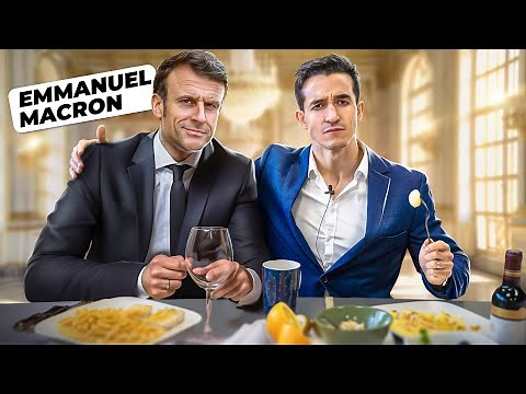 JE MANGE COMME EMMANUEL MACRON !!