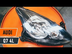 Sådan udskifter du forlygten på Audi Q7 4L GUIDE | AUTODOC