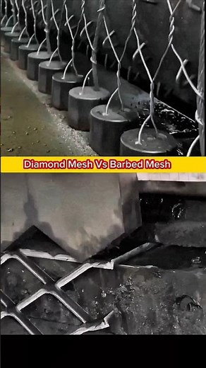 Diamond Mesh vs Barbed Mesh | Which One Is Better and Why? Wire Making Process Explained
