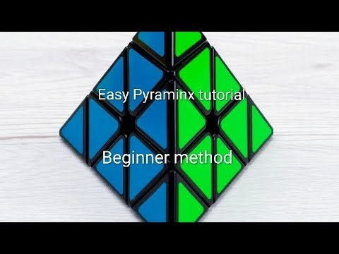 Beginner method pyraminx tutorial!