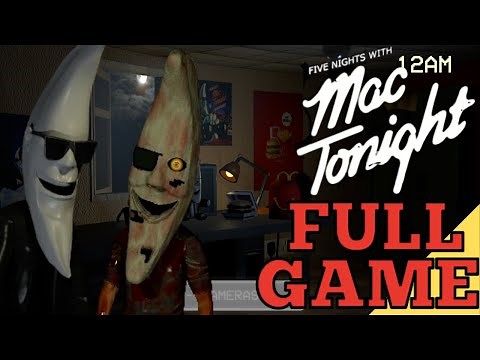 Five Nights With Mac Tonight (Walkthrough) || Nights 1-6, 6/20 mode, All Jumpscares, etc