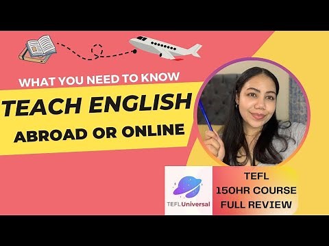 TEACH ENGLISH I TEFL UNIVERSAL REVIEW I 150HR COURSE
