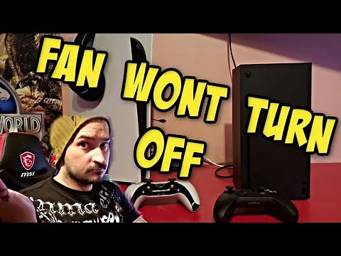 Xbox Series X Fan Staying On - How To Fix Your Xbox Series X Fan