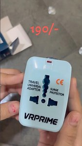 VRPRIME Universal Travel Adapter work 150 Countries, Worldwide International Power Adapter Premium