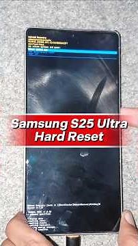 Samsung Galaxy S25 Ultra Hard reset | Samsung S25 Ultra Screen Lock Remove | Samsung Hard Reset Easy