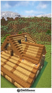 14K views · 128 reactions |  Wooden House Minecraft ✨ A cozy and classic wooden house design that fits perfectly into survival mode. Built with logs and planks, it’s simple, warm, and great for beginners or pros alike! #MinecraftWoodenHouse #MinecraftSurvivalBuild #MinecraftHouseIdeas #MinecraftStarterHouse #MinecraftBaseDesign #SurvivalHouseMinecraft #MinecraftCreativeBuild | OMGGamer | Facebook