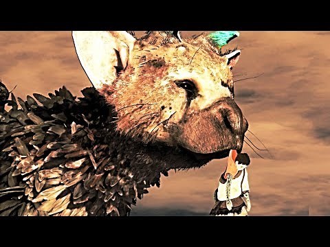The Last Guardian All Trico Rescuing The Boy from Danger Scenes 4k Ultra HD 2160p
