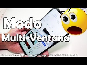 Como usar multitarea en android del Huawei Y9 2019 modo multiventana en Android