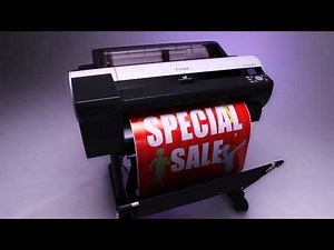 Canon iPF 6 Color Printer Overview