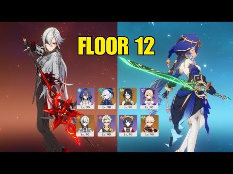 Layla Plunge & C0 Arlecchino Mono Pyro | Genshin Impact 6.0 Spiral Abyss Floor 12