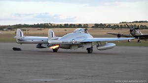 218K views · 1.5K reactions | Vampire Fighter Jet Spits Fire | Keith Jones Airshow Videos | Facebook