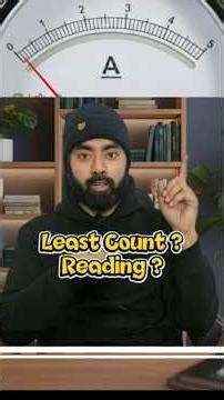 Ammeter Reading and Least Count | How to Calculate Ammeter Reading & Least Count