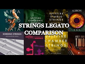 Strings Legato Libraries Comparison, Spitfire, 8dio, Sonokinetic